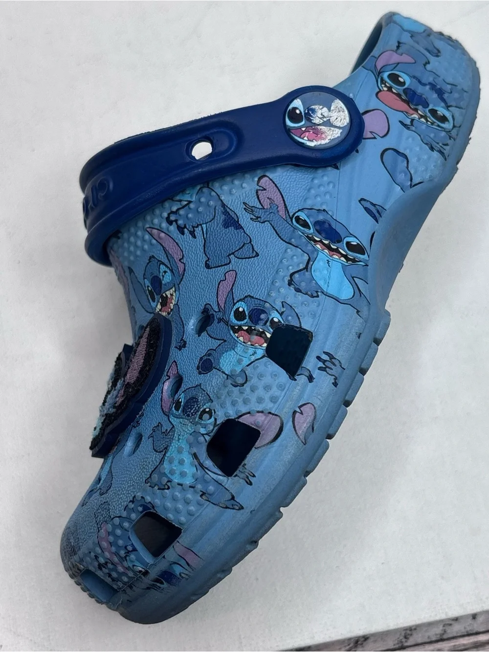 CROCS Lilo and stitch Kids Blue Character Sandals toddler C9